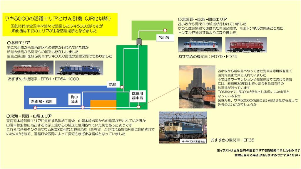TOMYTEC TOMIX N Gauge JR Waki 5000 Series Freight Car Set 97609
