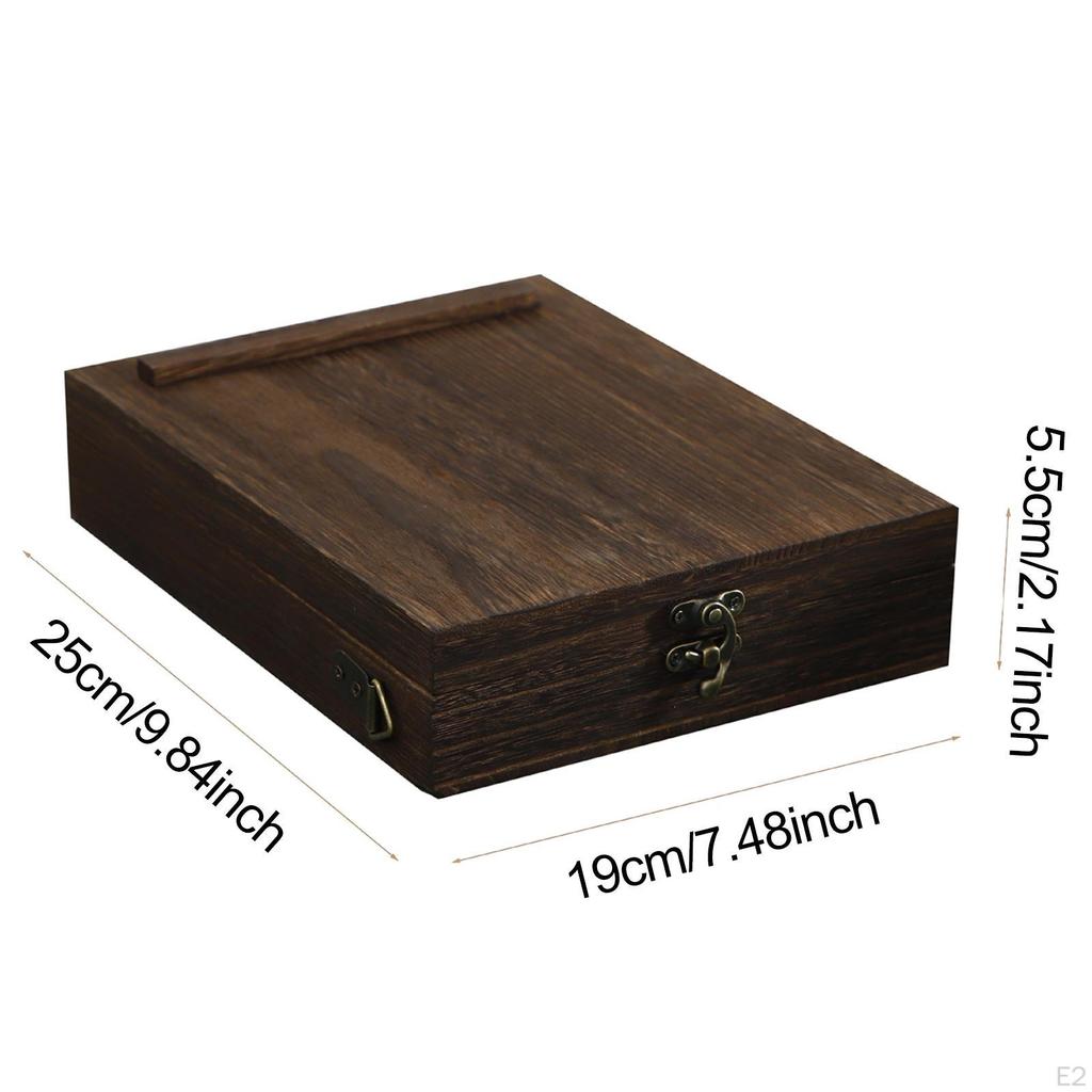 Writer Wood Box Sketch Case Art Supplies Outdoor Painting Handmade Portable Artist Gifts Shoulder
