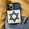 Israel Flagge Weiche Handyhülle für iPhone 17 Air 16e Pro max 15 Pro 13 14 Plus 11 12 MagSafe Magnetische Hülle