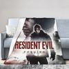 Residents Evils 9  Throw Blanket for Couch Games Soft Fuzzy Plush Blanket 50x60 Inch Multiple Sizes Bedspreads for All Seasons