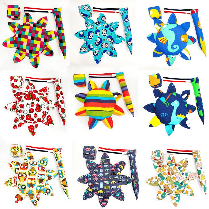 

Kids Soft Frisbee & Beanbag Tail-Tag Game Set