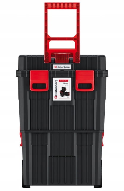 Kistenberg Mobile Tool Box 45X36X64Cm Black Solid Lightweight On Wheels