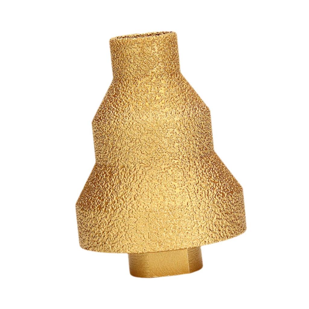 Diamond Step Chamfer Drill Bit Practical Diamond Milling Bit Multifunction Hole Trimming for Marble Glass Porcelain Tiles