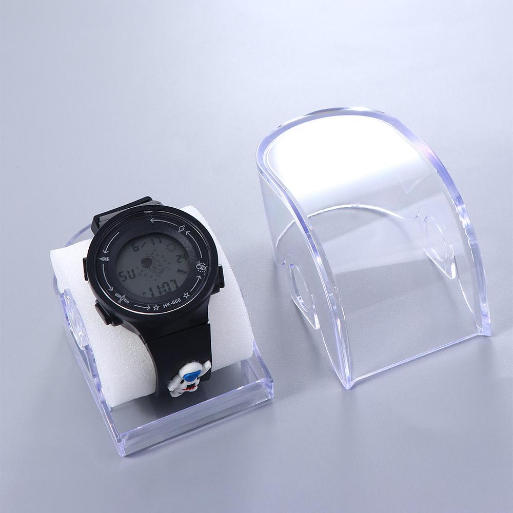 For Men Watch Packaging Box Transparent Watch Box Watch Display Holder Watch Storage Box Plastic