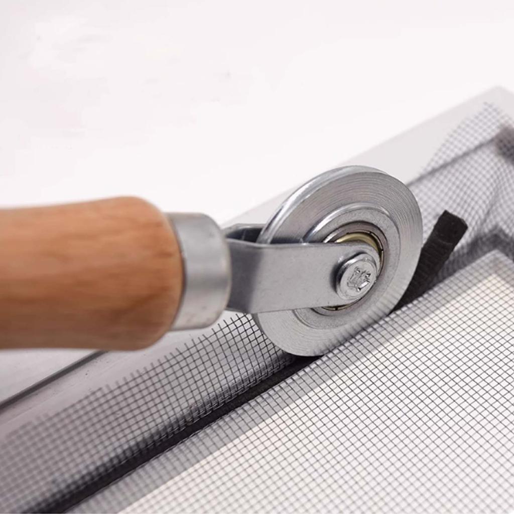 Double-headed Solid Wood Screen Pressure Wheel, Window Screen Pressure Strip Installation Roller