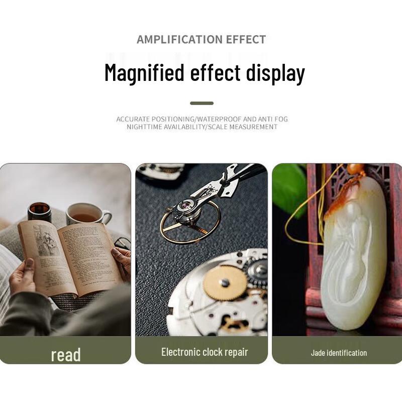 Wooden Handle Magnifying Glass