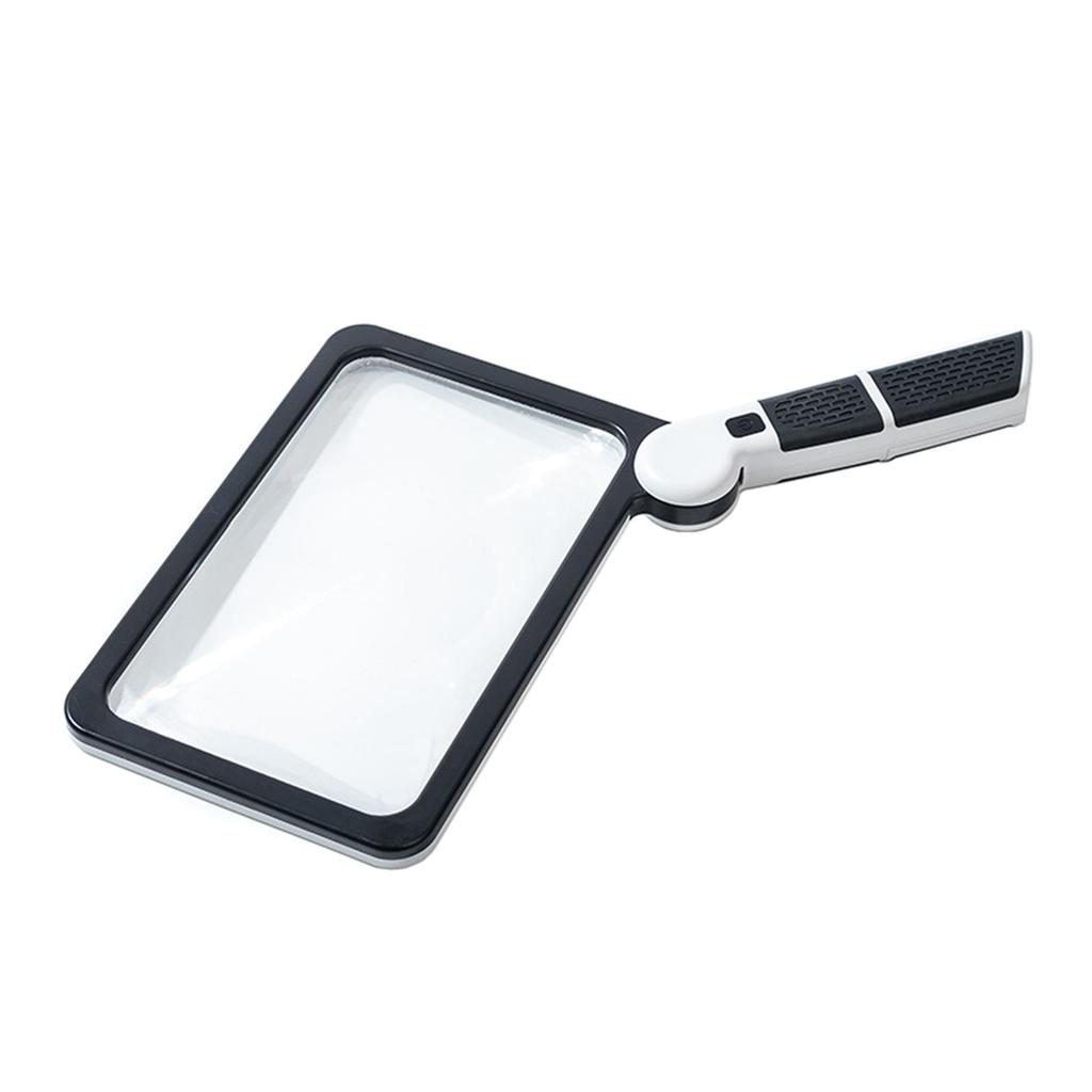Magnifying Glass with Light Handheld Magnifying Glass Lighted Magnifier Illuminated Magnifying Glass for Low-Vision