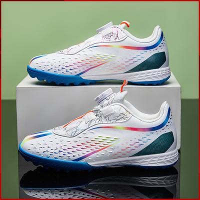 2025 Nuove Scarpe da Calcio Taglia Piccola 29-38 Lacci Rapidi TF Scarpe da Calcio Senza Tacchetti Competizione Allenamento Professionale Scarpe da Calcio