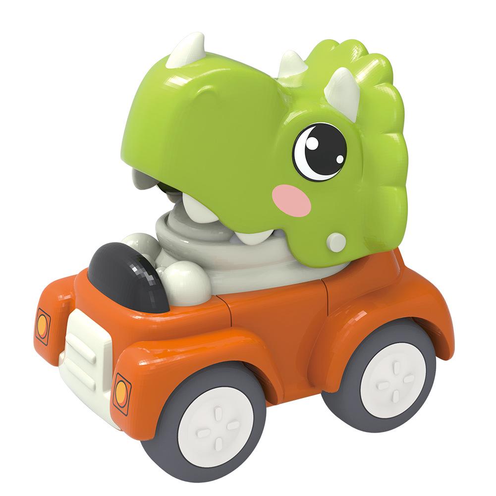Tyrannosaurus Rex Pull-Back Toy Car for Kids