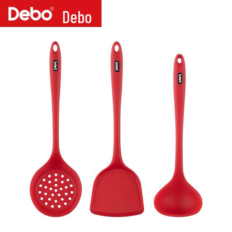 Debo Wendi 3-Piece Silicone Kitchen Utensil Set