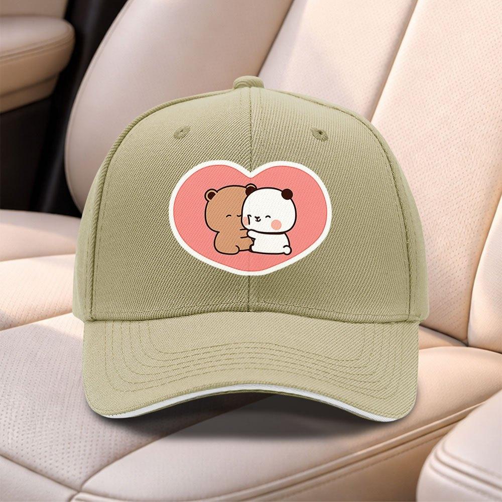 Czapka z daszkiem Milk Mocha Bear Regulowana Czapka z daszkiem dla Mężczyzn Kobiet Codzienne noszenie Wędkarstwo Sportowe Prezent