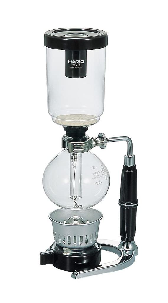 HARIO Technica 3-Person, 3-Cup Coffee Siphon, Made In Japan, TCAR-3