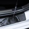 4PCS Carbon Fiber Car Sticker Auto Door Threshold Waterproof stickers For Mercedes Benz AMG GLE GLS CLS GLC CLA GLA Accessories OM8