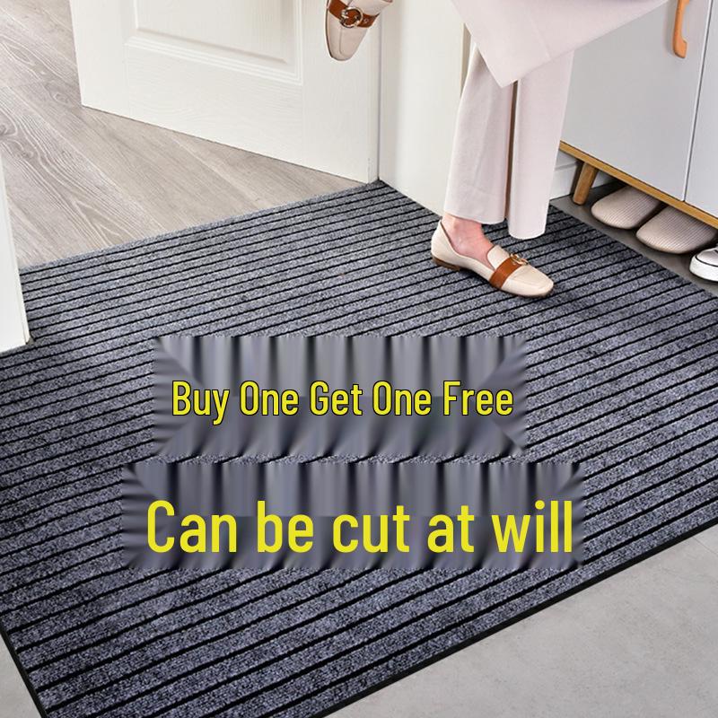 Water-Absorbent, Oil-Proof, Non-Slip Door Mat for Entryways and Bathrooms - Customizable Size