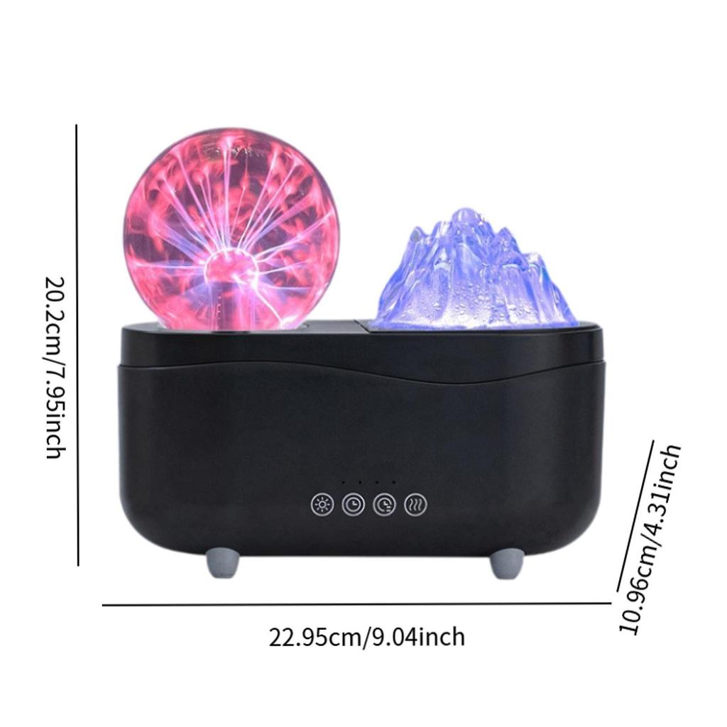 Simulation Flame Essential Oil Diffuser Essential Oil Flame Lamp for Home