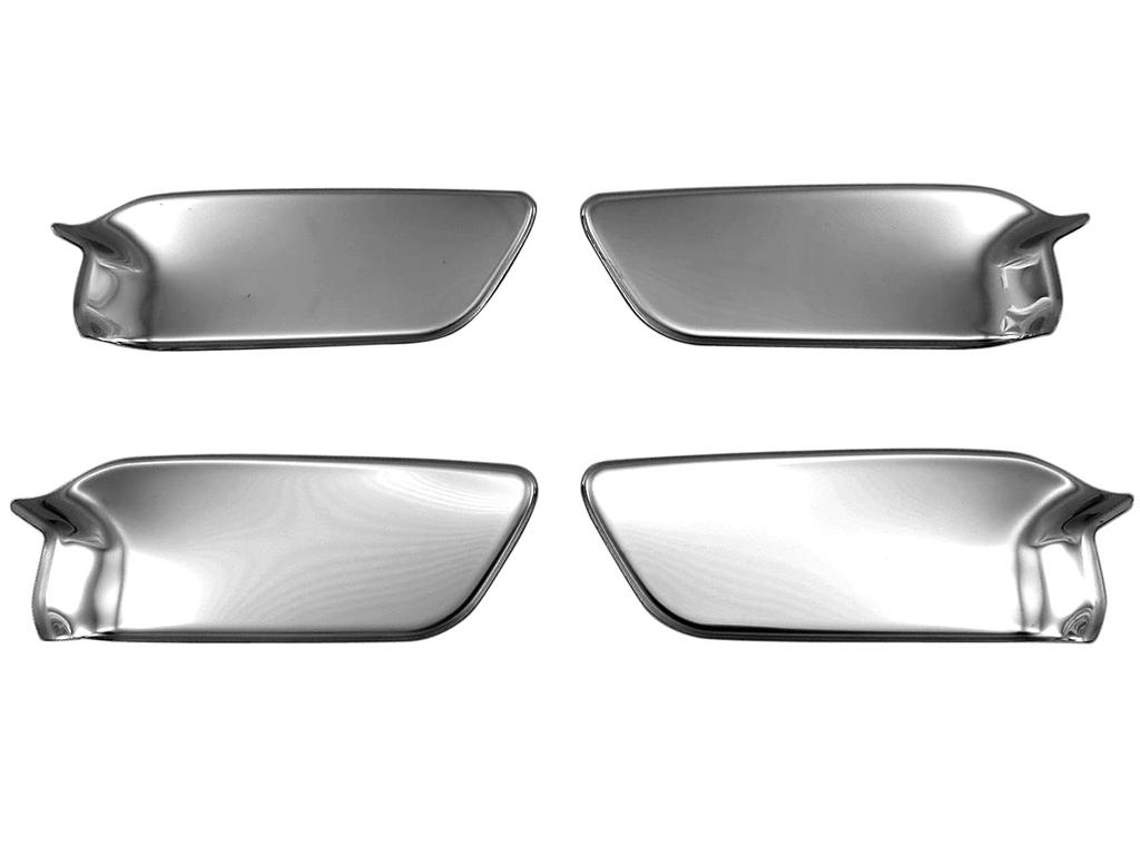 BRIGHTZ Finish Edelstahl Innentürgriff Set für Toyota Crown ARS220 Ultra-Spiegel Abdeckungen, Verchromt, 4-teilig [INS-DHC-111] S220/220