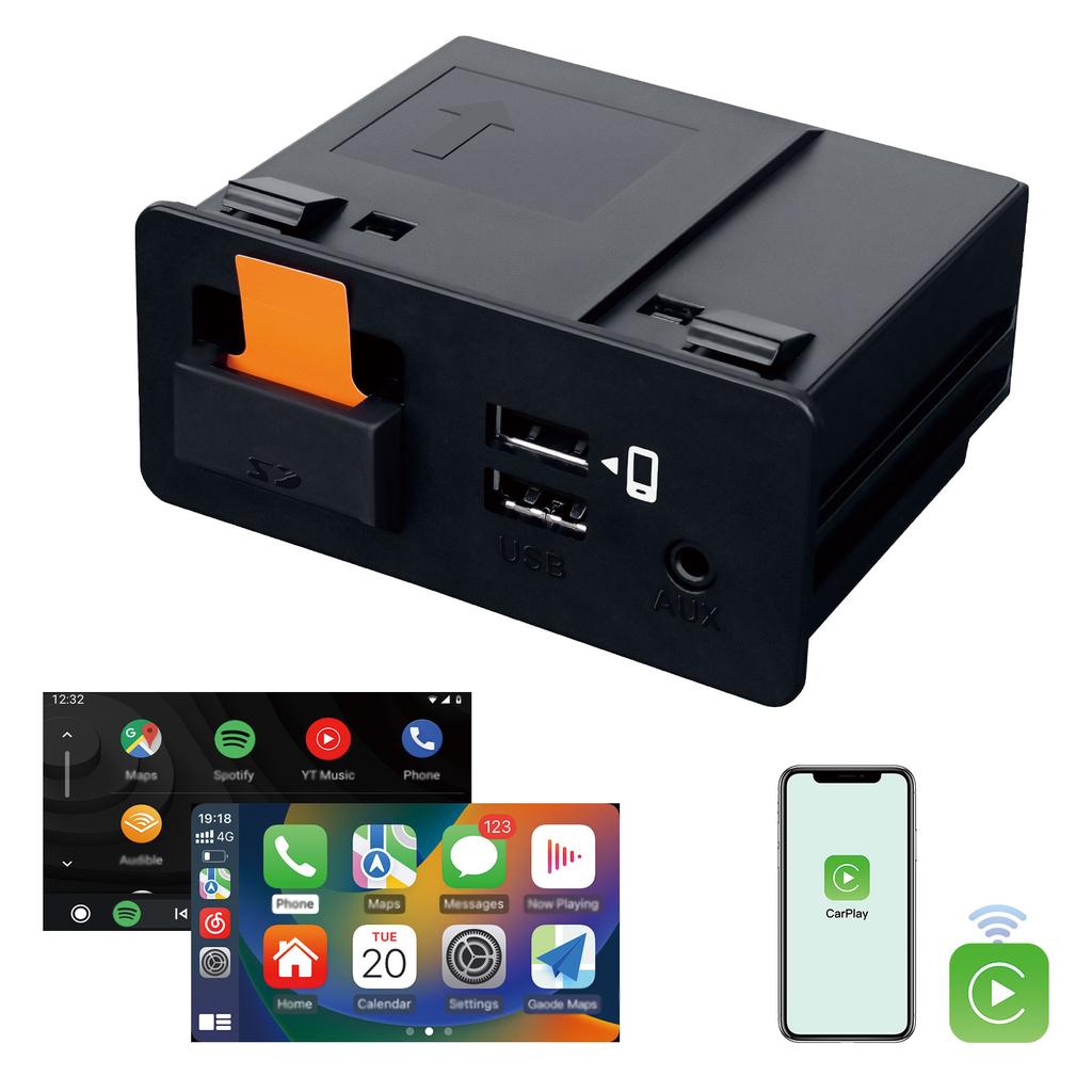 CarPlay Android Auto USB Adapter Hub for Retrofit Mazda 6 Mazda 3 Mazda 2 CX30 CX5 CX8 CX9 MX5 Miata TK78669U0C Kit