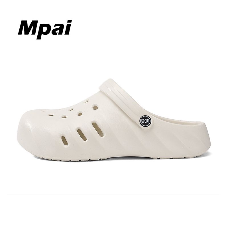 

Dream Brand Closed Toe Hole Shoes Baby Boy and Girl Summer Outwear Beach Sandals Driving Dual-Use Breathable Non-Slip Deodorant Upstream Shoes White 42-43