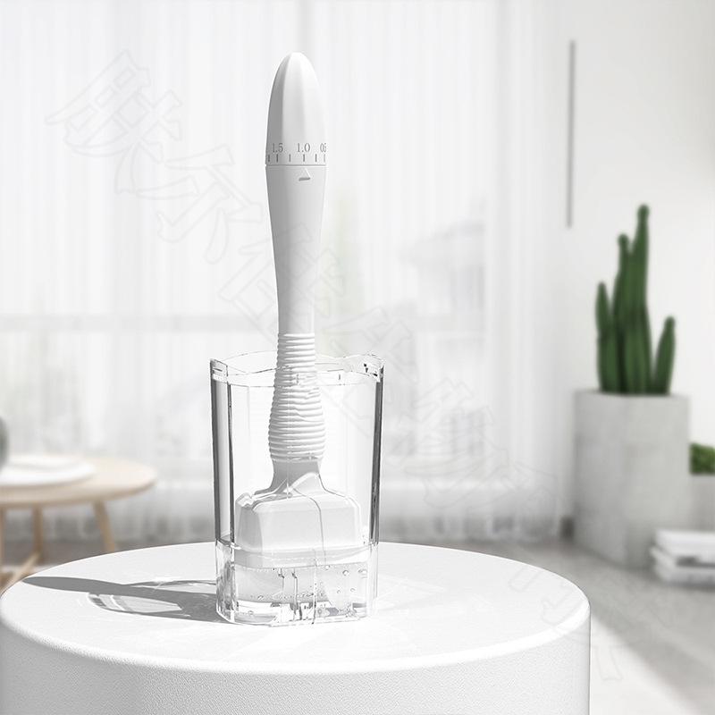 Press-Type Adjustable Microneedle Roller for Hydrating and Hair Growth - DRS140A Stamp Beauty Device