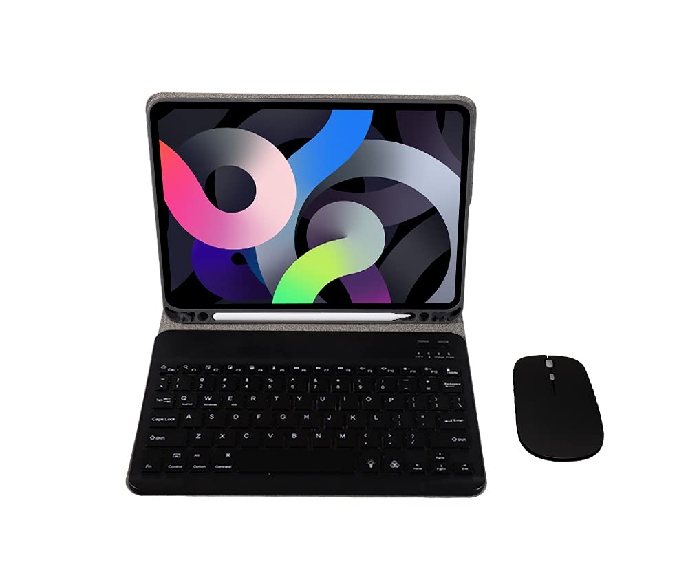 iPad 10th Generation Keyboard Case with iPad A16 Generation Cute Candy Color Detachable Pencil Popular with Students (2022) 10.9-inch Mouse, (11th