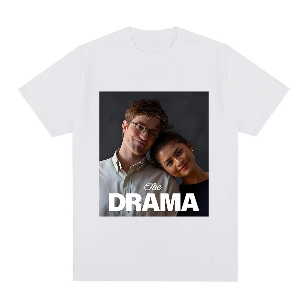 The Drama T-Shirt Summer Comfortable Cotton Round Neck Tshirts Graphic Printing T Shirt Short Sleeve Clothing Women Tees