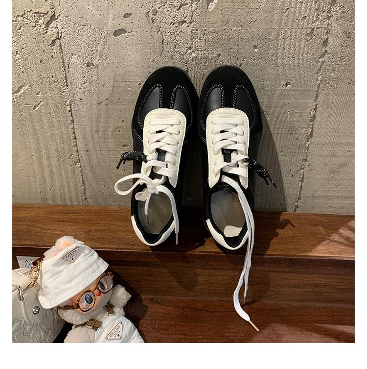 Grape Mother Autumn New Wear High-end Temperament Soft-soled Sports Shoes 2025 Fashion Retro Moral Training Shoes Versatile