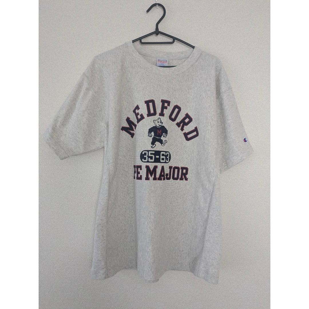 Used Champion Reverse Weave T-Shirt Gray L