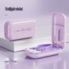 Pill Cutter Invisible Storage Box Portable 2 In 1 Mini Medicine Tablet Medicine Small Small Medicine Box Health Pills Case