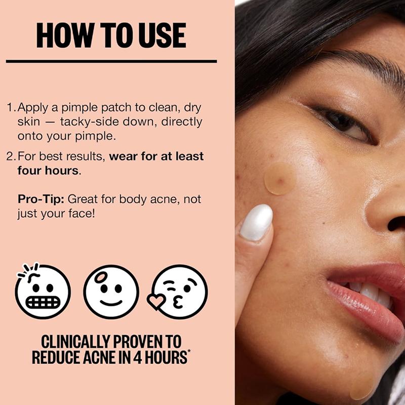 360Pcs Invisible Pimple Removal Anti-Acne Hydrocolloid Patches Spots Marks Concealer Beauty Makeup Tool Repair Sticker