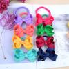 Children'S Bow Headband, Solid Color Medium Warped Flower Elastic Headband Children'S Hair Accessories 351
