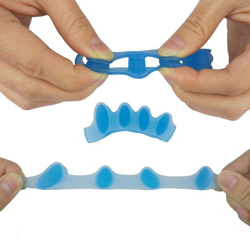 2 Stücke = 1 Paar Neue Schutz Zehen Separator Geeignet Ballen Korrektur Material Weiche Gel Haarglätter Spacer Stretcher Pflege Werkzeug