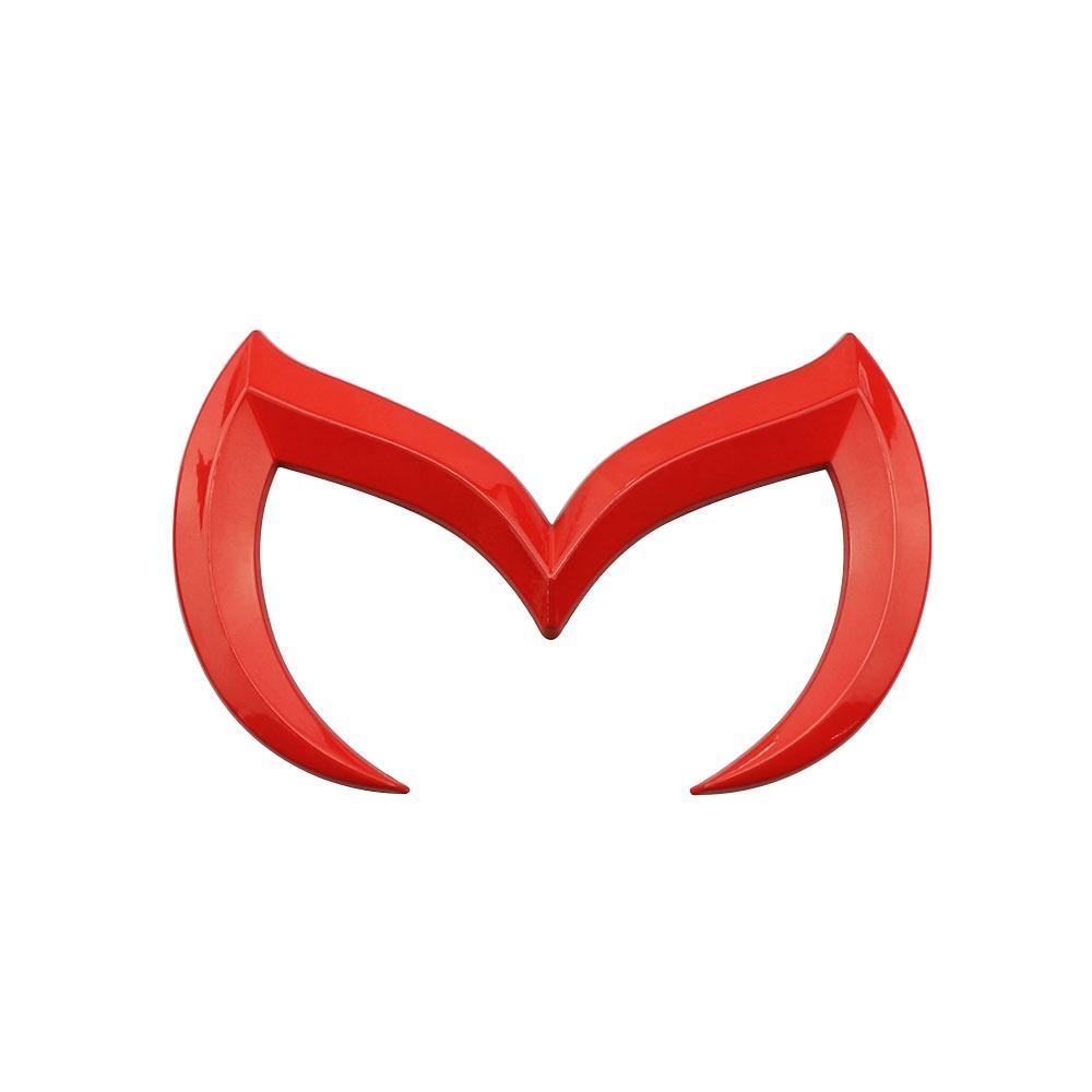 Jameo Auto 1Stk Car Styling Auto Emblem 3D Aufkleber Logo Aufkleber für Mazda 2 3 6 CX-5 CX-6 CX5 CX3 CX-3 Axela Atenza