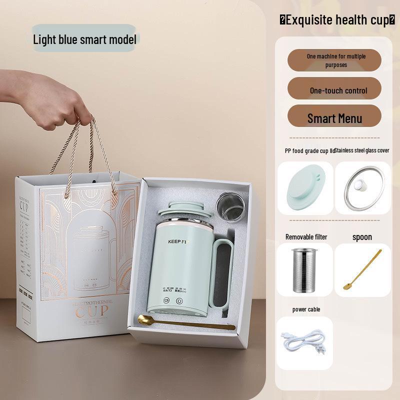 

Портативный электрический чайник с таймером и заварником - Универсальная чашка для тушения и кипячения