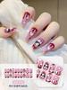 20 Pcs Halloween Christmas UV Semi Cured Gel Nail Stickers Self Adhesive Long Lasting Popular Nail Art Wraps