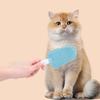 Ice-cream Shaped Double-Sided Cat Grooming Brush Convenient Carrying Light Shedding Dog Massage Comb Pet Grooming Supplies