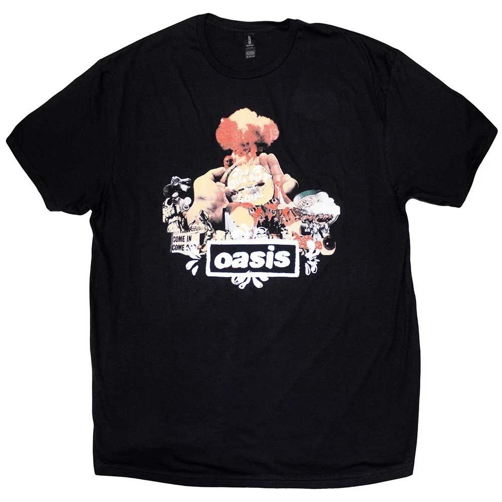 

Oasis Atomic Collage Official T-Shirt Retro Men s Tee High-end Luxury Is for Both Men and Women Top Y2k 4XL