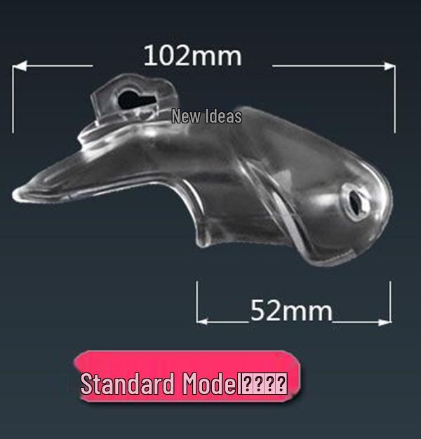 HT V3 Male Resin Chastity Device: CB6000S Cage for Kinky Use