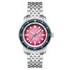 Fluce 40 Automatic 15 ATM Water Sapphire Pink [SPINNAKER] Watch, Self-winding, Resistant, Crystal, Dial, SP-5133-AA, Men's [Authentic]