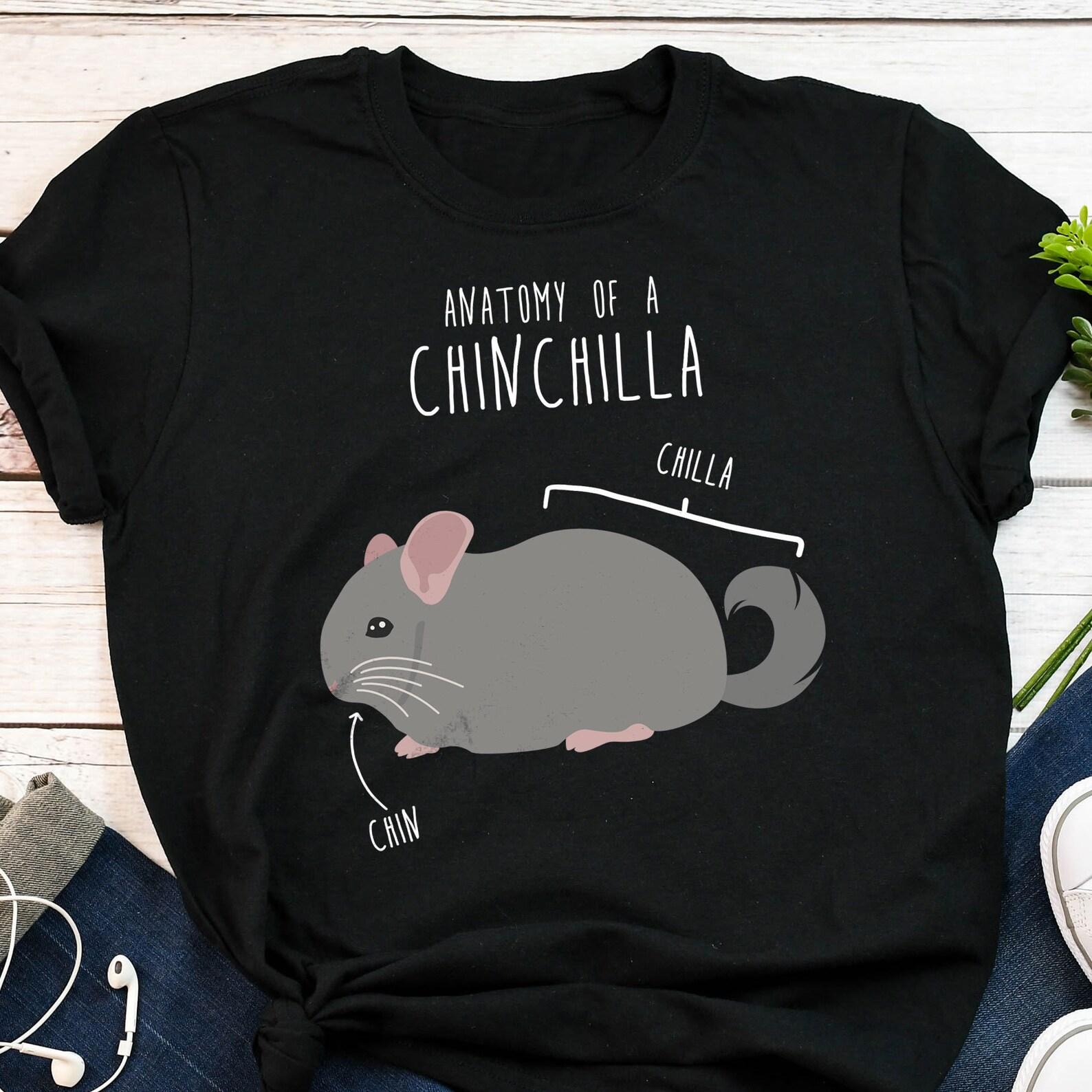 Chinchilla Shirt, , , Funny Chinchilla Lover Gift, Cute Pocket Pet T-shirt, Chinny Lover Tshirt, Chin Tee, Chinnie Mom, Dad 110