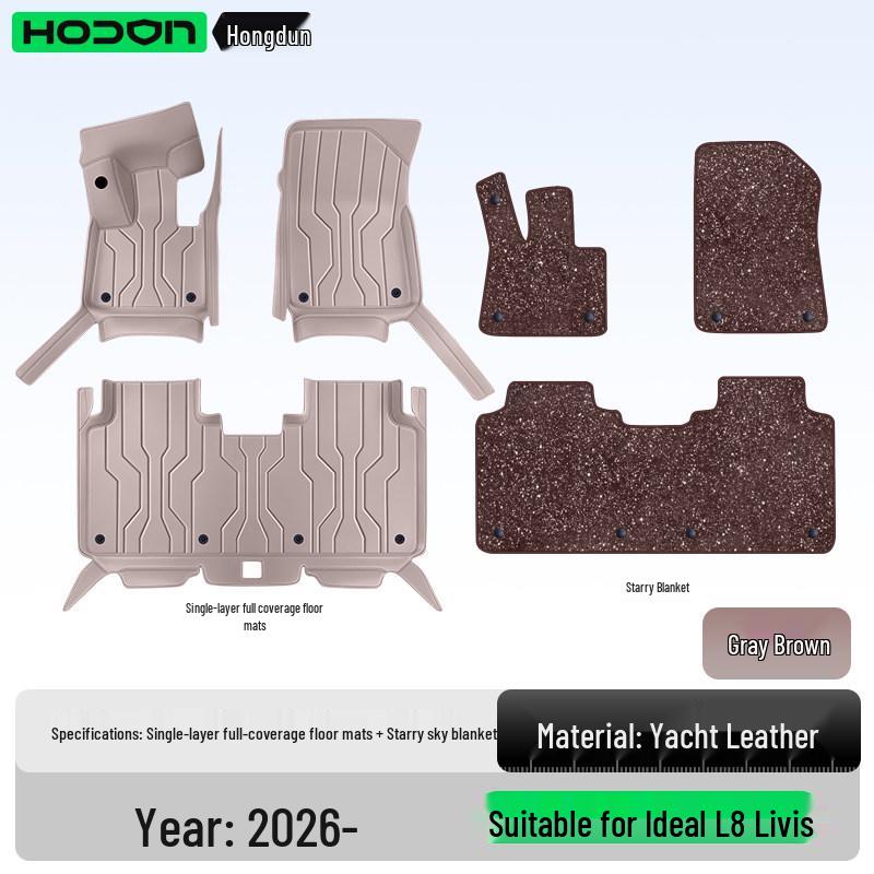 Li Auto L8 Livis/Ultra 2026 Floor Mats for Car Interior Enhancement
