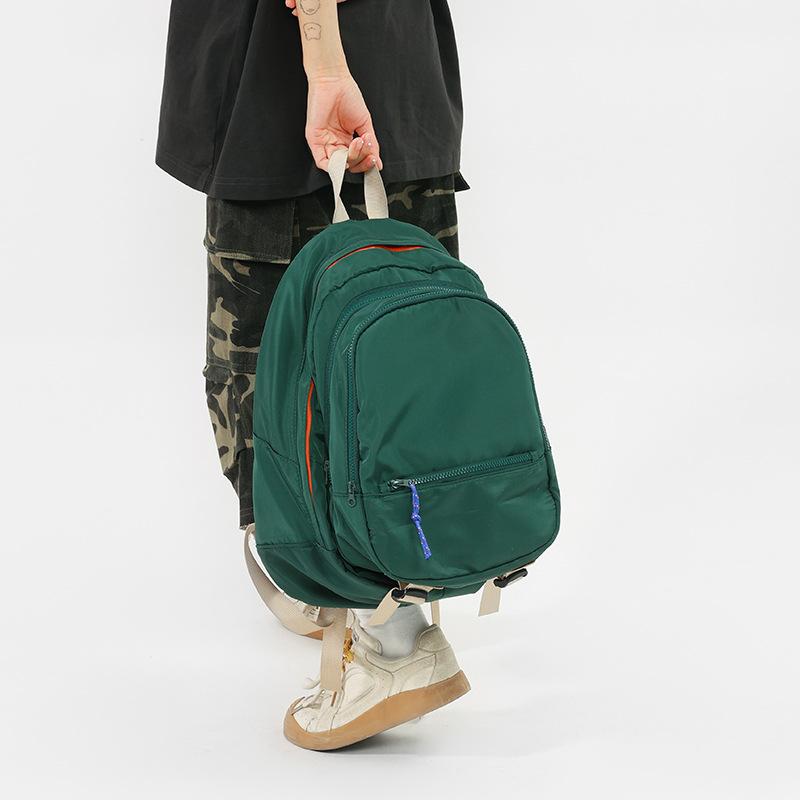 Niche Design Sense American Schoolbag Female College Student Japanese And Korean Backpack Travel Backpack Male Mountaineering Bag