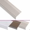 VidaXL Stair Nosing L-shape 15 Pcs Aluminium 100 Cm Champagne, Stair Steps, Stair Edges, Stair Profiles, 146777