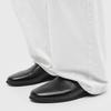 Summer New Lazy One-pedal Boken Shoes Casual Lazy Flat-bottomed Bag Head Slippers 25534 black-J