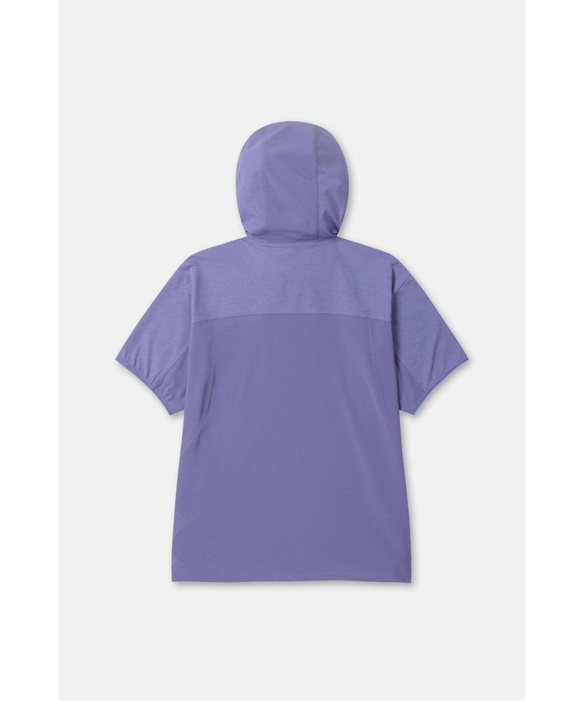 Koolongseupocheu Women'S Air Dot Hybrid Hooded Short Sleeve T-Shirt Jktcm26352Lpp