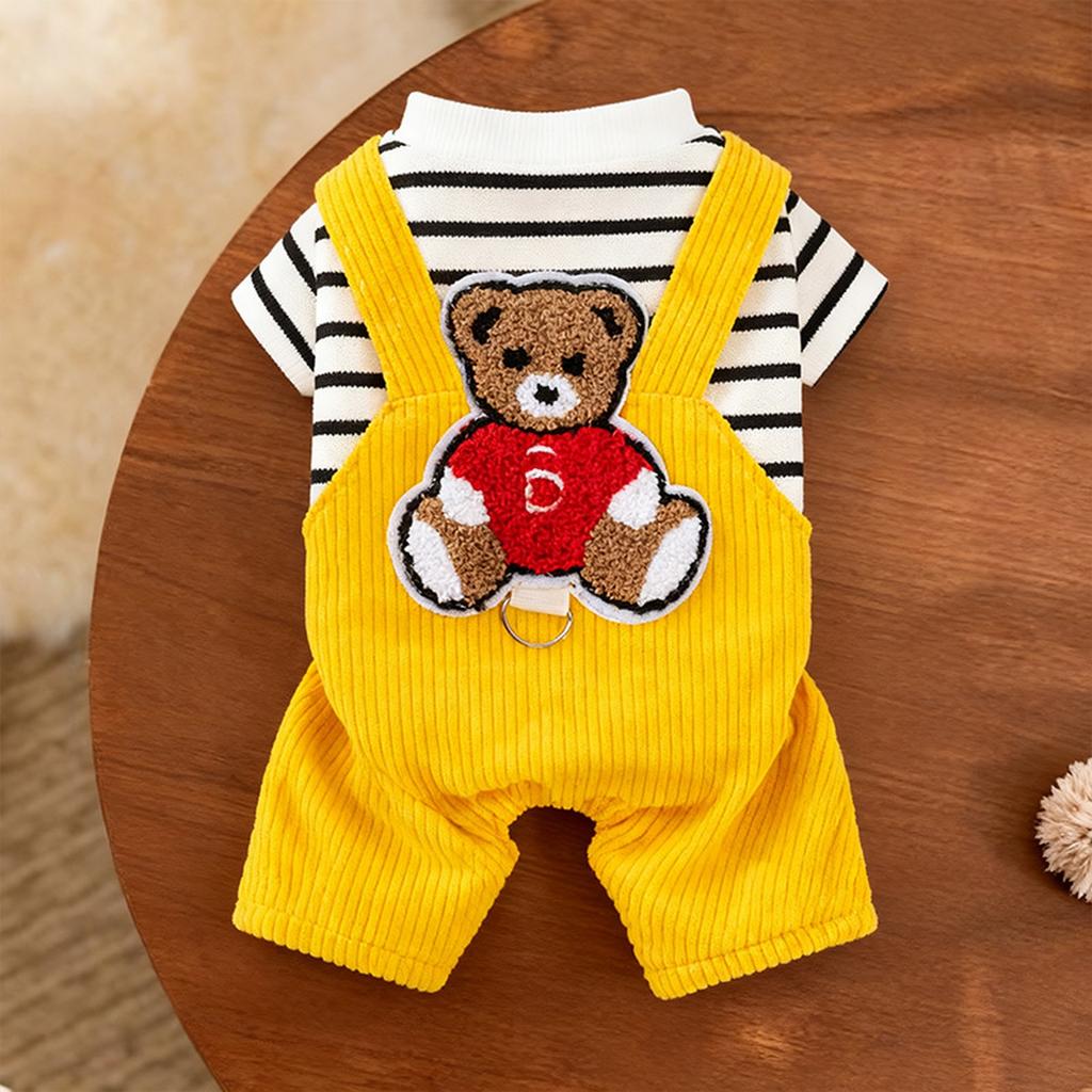 Small Dog Winter Clothes: 4-Legged Warm Outfit For Teddy/Bichon/Pomeranian/Schnauzer