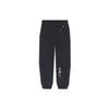 Li Ning X Artist DFT Wade Series Fun Fleece Warm Cuffed Sports Pants Men Pants Black AKLRE61-1