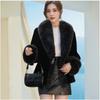 Winter New Imitation Mink Velvet Fur Coat Women's Short Imitation Fox Fur Collar Fur Integrated Coat Mother Outfit
