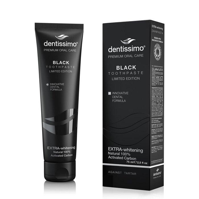 Dentissimo Extra-Whitening Black Toothpaste (75Ml)