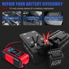 E-FAST Battery Charger, 10A Lifepo4 Lead Acid Car Battery Charger, Upgraded Automobile Trickle Charger 12/24V, All In 1 Battery Maintainer, For Truck
