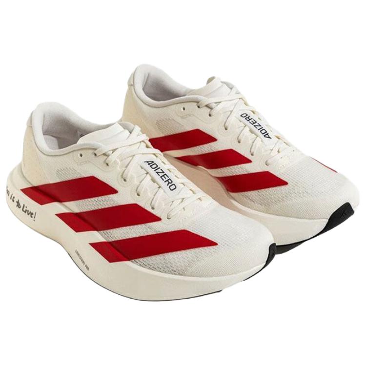 Adidas Adizero Evo Sl Off White Better Scarlet Tenisky JS1182